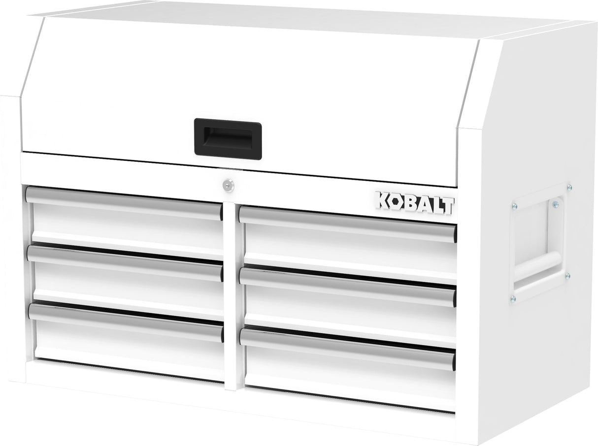 36-in W x 18-in H 6-Drawer Steel Tool Chest (White) 410-164-0131