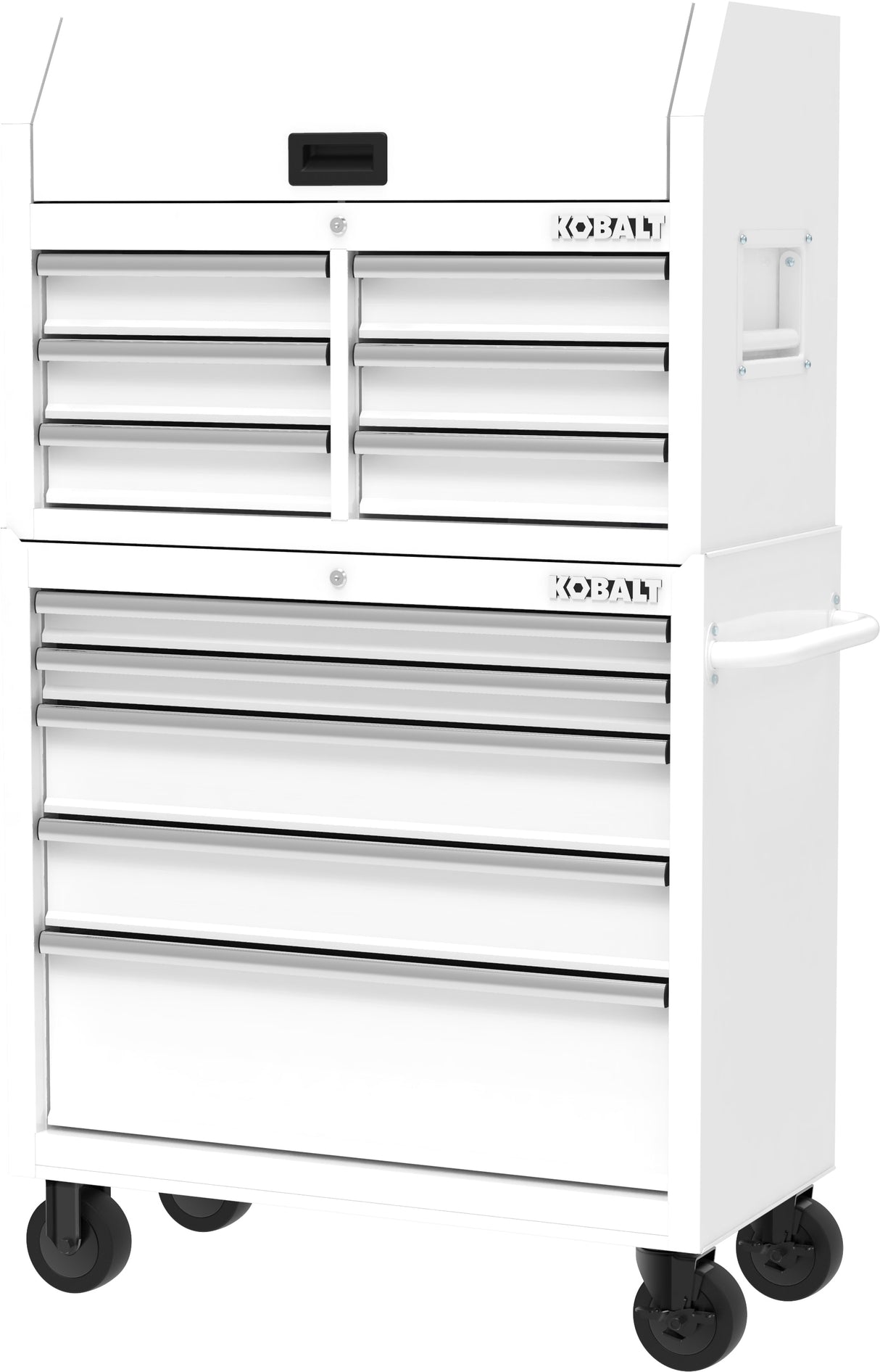 36-in W x 38-in H 5-Drawer Steel Rolling Tool Cabinet (White) 410-170-0131