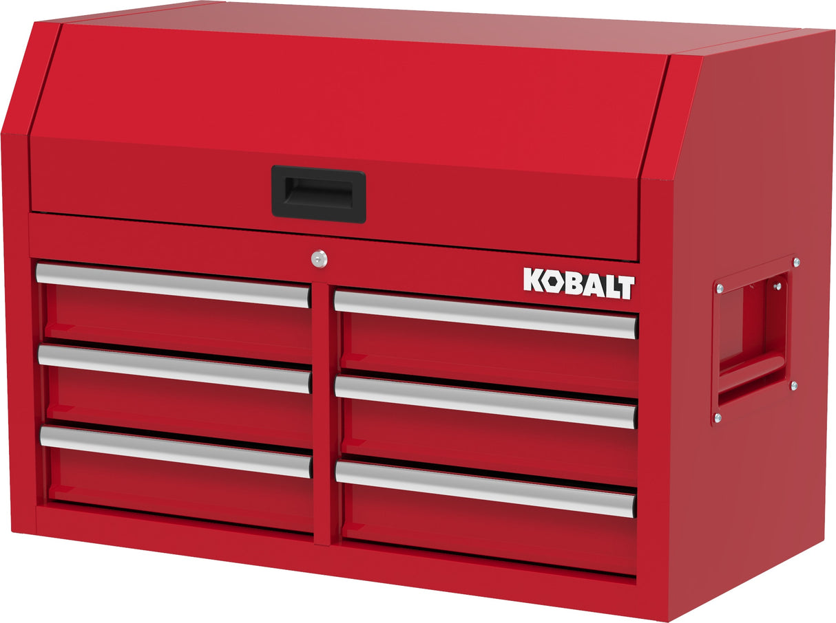 36-in W x 18-in H 6-Drawer Steel Tool Chest (Red) 410-165-0131