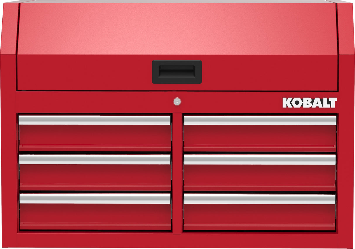 36-in W x 18-in H 6-Drawer Steel Tool Chest (Red) 410-165-0131