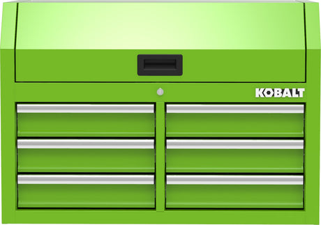 36-in W x 18-in H 6-Drawer Steel Tool Chest (Green) 410-166-0131