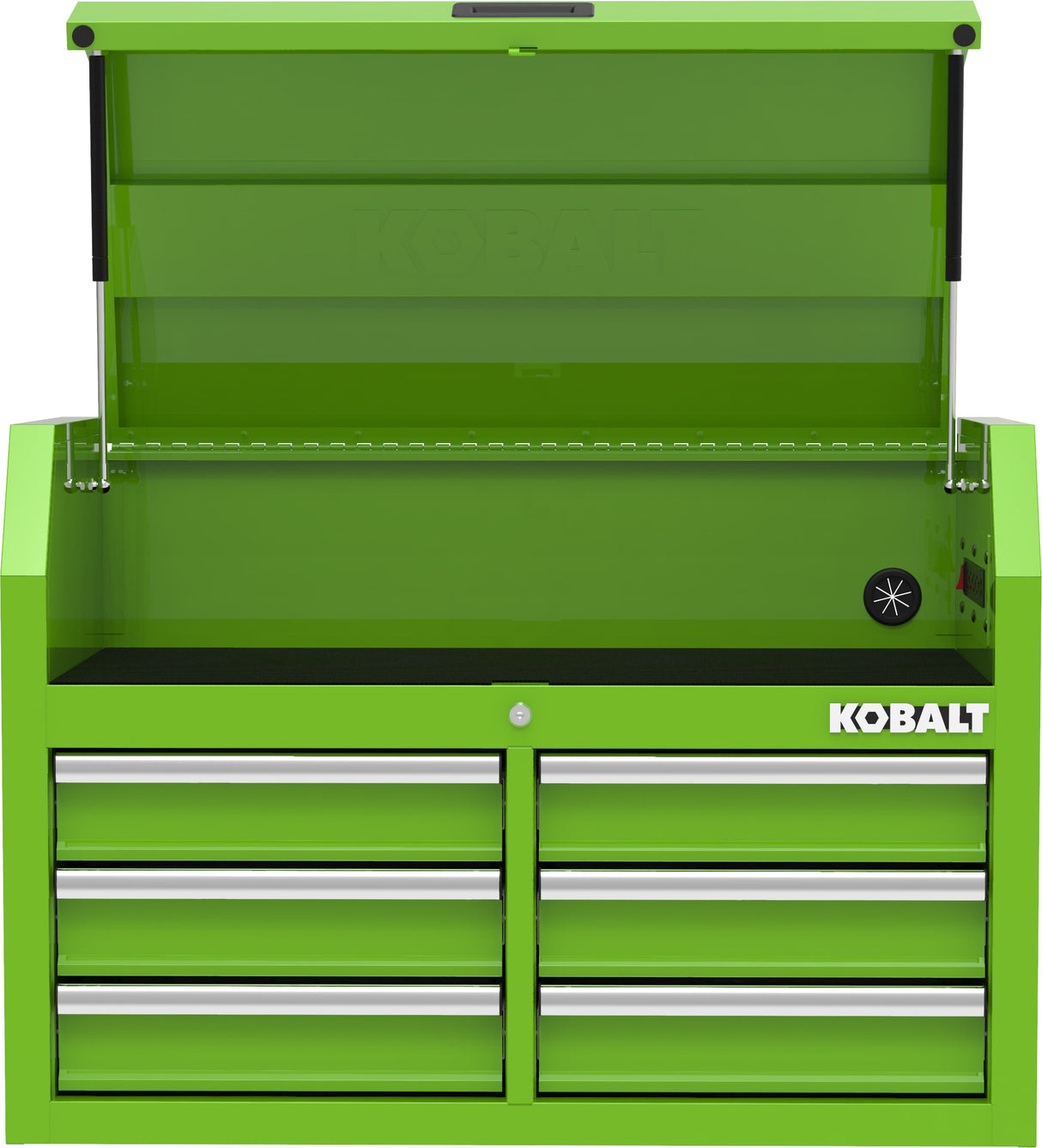 36-in W x 18-in H 6-Drawer Steel Tool Chest (Green) 410-166-0131