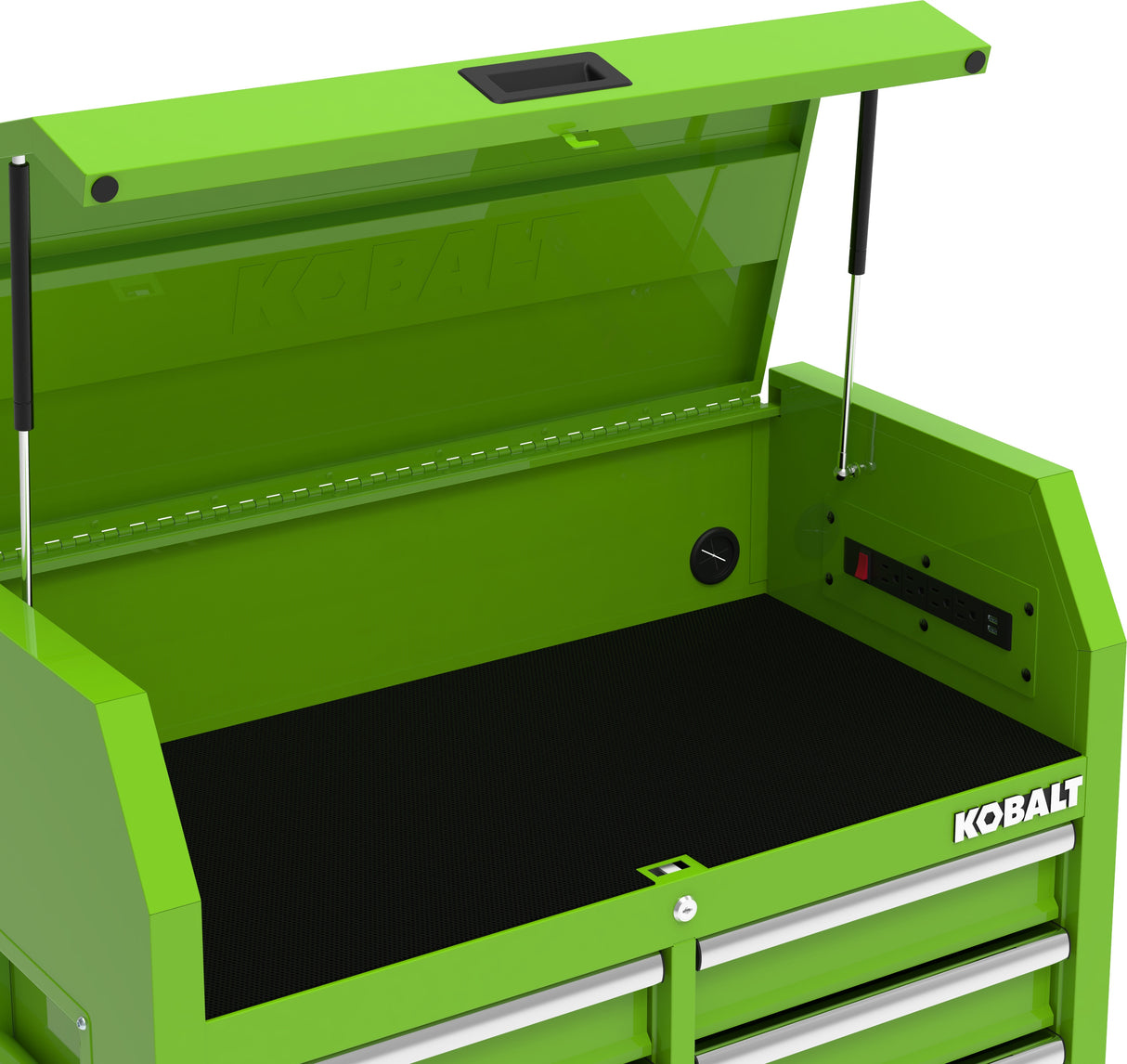 36-in W x 18-in H 6-Drawer Steel Tool Chest (Green) 410-166-0131