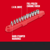 1/4-in Drive Metric Shallow Socket Set (11-Pieces) CMMT12041
