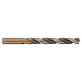 1/2-in x 6-in Black and Gold Coated Hss Aircraft Length Twist Drill Bit DW1615  G