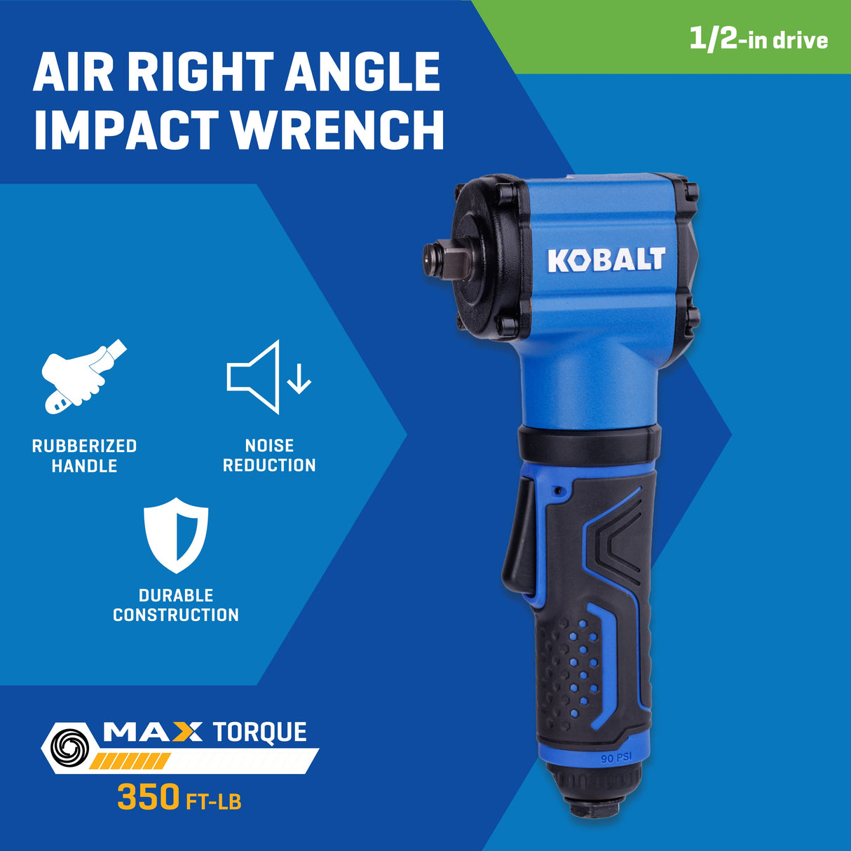 0.5-in 350-ft lb Air Impact Wrench SGY-AIR290