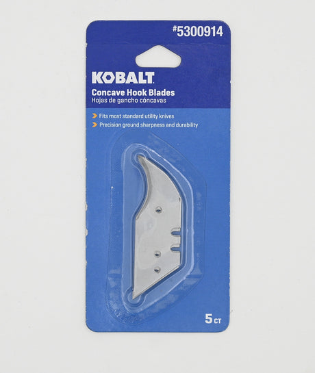 Carbon Steel Hook Utility Razor Blade(5-Pack) KOB-54388