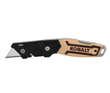 Wooden 1-Blade Folding Utility Knife 54375