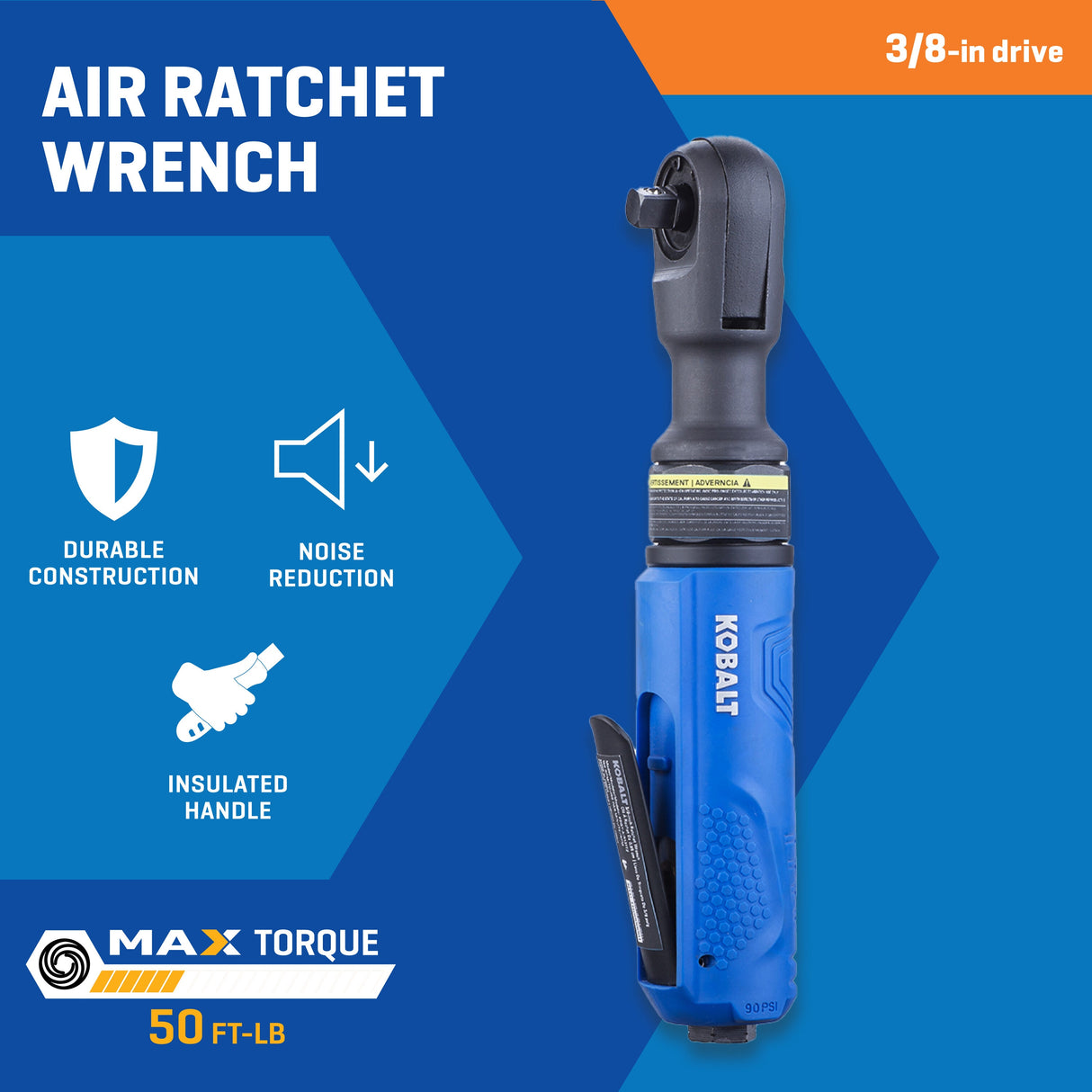 3/8-in Air Ratchet Wrench SGY-AIR224