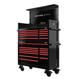 V-Series 52-in W x 27-in H 10-Drawer Steel Tool Chest (Black) CMSTVS5210BK