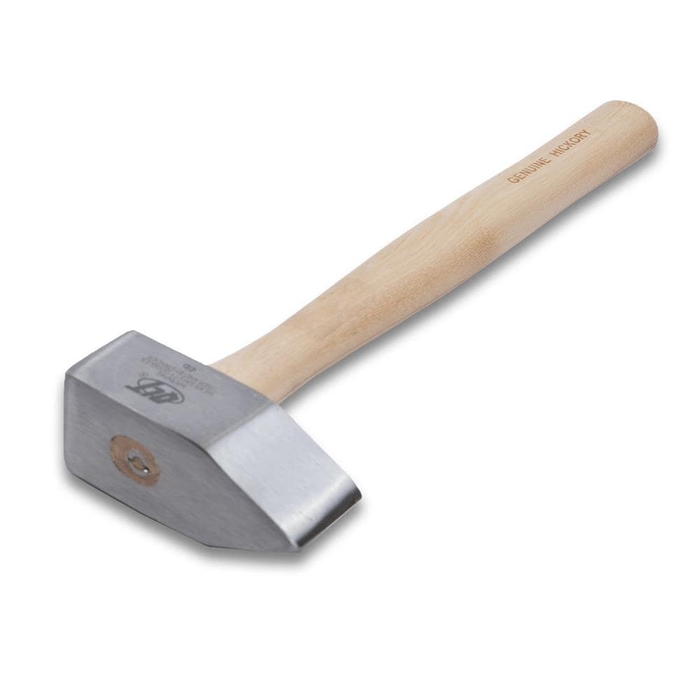 4-lb Smooth Face Steel Head Wood Stone Specialty Hammer SMH4