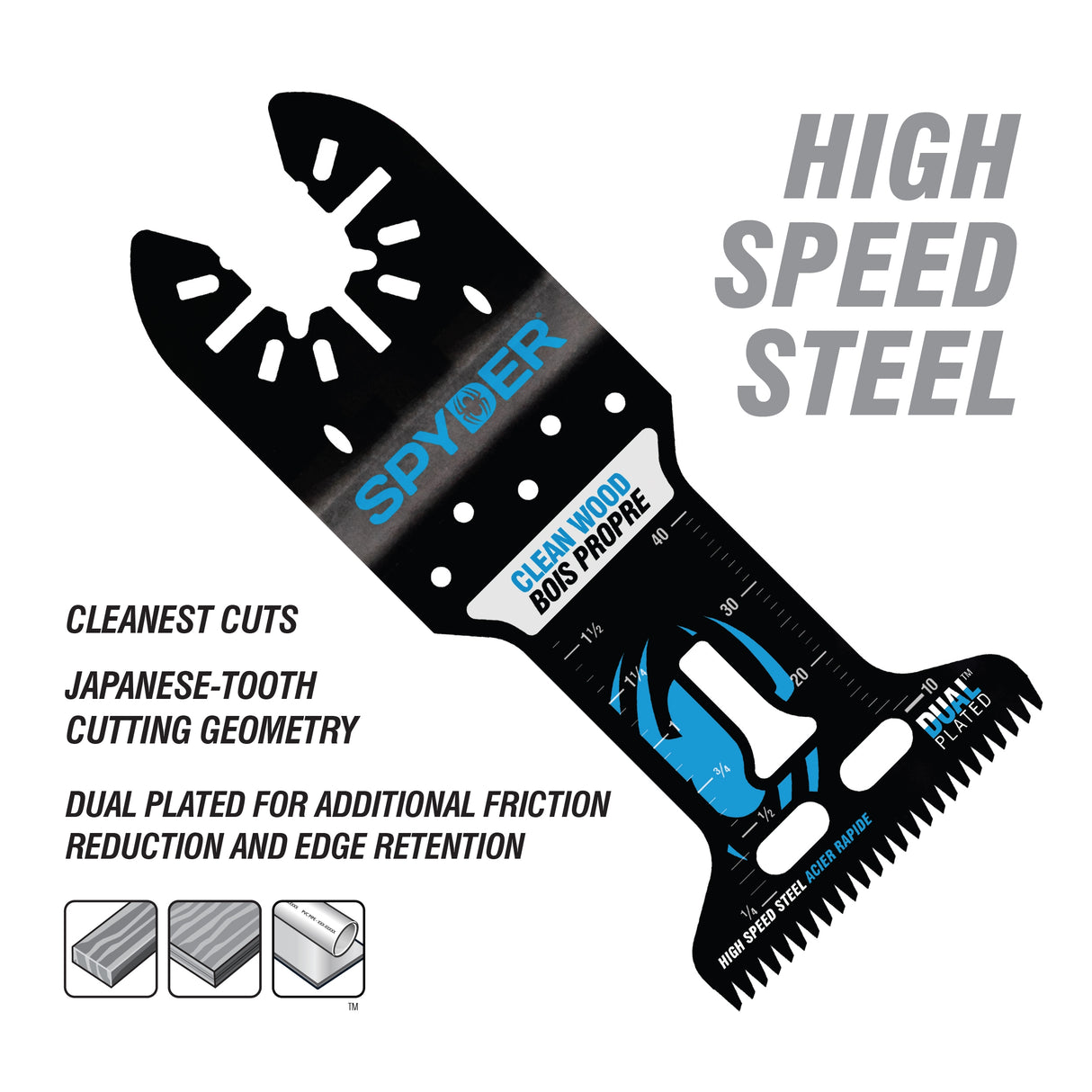 High Speed Steel Oscillating Tool Blade 70008