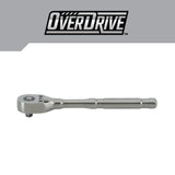 OVERDRIVE 180-Tooth 1/4-in Drive Gunmetal Handle Ratchet CMMT82110