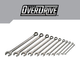 OVERDRIVE 11-Piece Set 6-point (Sae) Standard Extra Long Combination Wrench Includes Hard Case CMMT87711