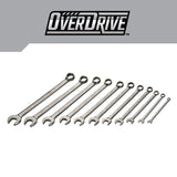 OVERDRIVE 11-Piece Set 6-point Metric Extra Long Combination Wrench Includes Hard Case CMMT87811