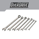 OVERDRIVE 7-Piece Set 6-point Metric Extra Long Combination Wrench Includes Hard Case CMMT87807