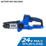 24-volt 6-in Brushless Battery Chainsaw (Battery and Charger Not Included) KMCS 1024B-03