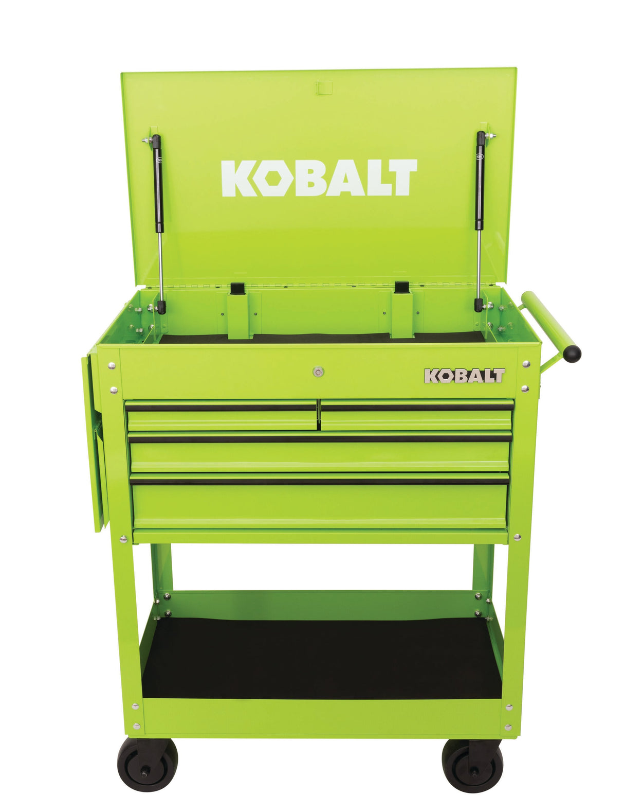 35-in W x 37.5-in H 4-Drawer Steel Rolling Tool Cabinet (Green) 53288