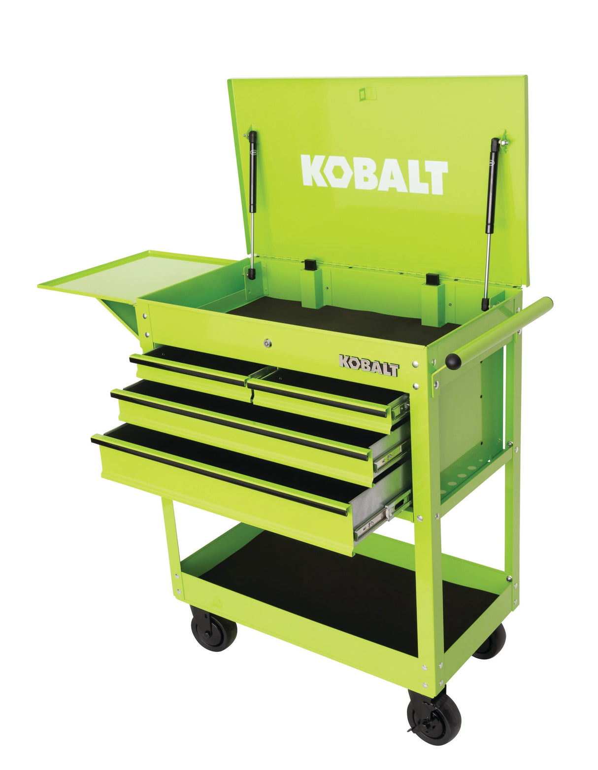 35-in W x 37.5-in H 4-Drawer Steel Rolling Tool Cabinet (Green) 53288