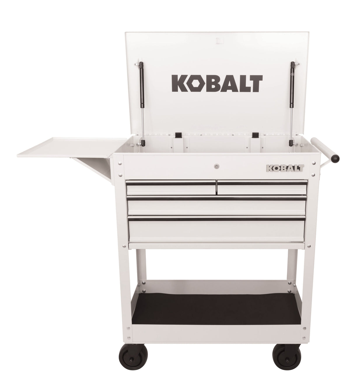 35-in W x 37.5-in H 4-Drawer Steel Rolling Tool Cabinet (White) 53289