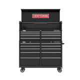 2000 Series 52-in W x 37.5-in H 10-Drawer Steel Rolling Tool Cabinet (Black) CMST98273BK