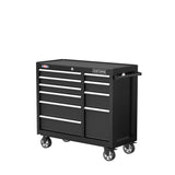 2000 Series 41-in W x 37.5-in H 10-Drawer Steel Rolling Tool Cabinet (Black) CMST98270BK