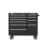 2000 Series 41-in W x 37.5-in H 10-Drawer Steel Rolling Tool Cabinet (Black) CMST98270BK