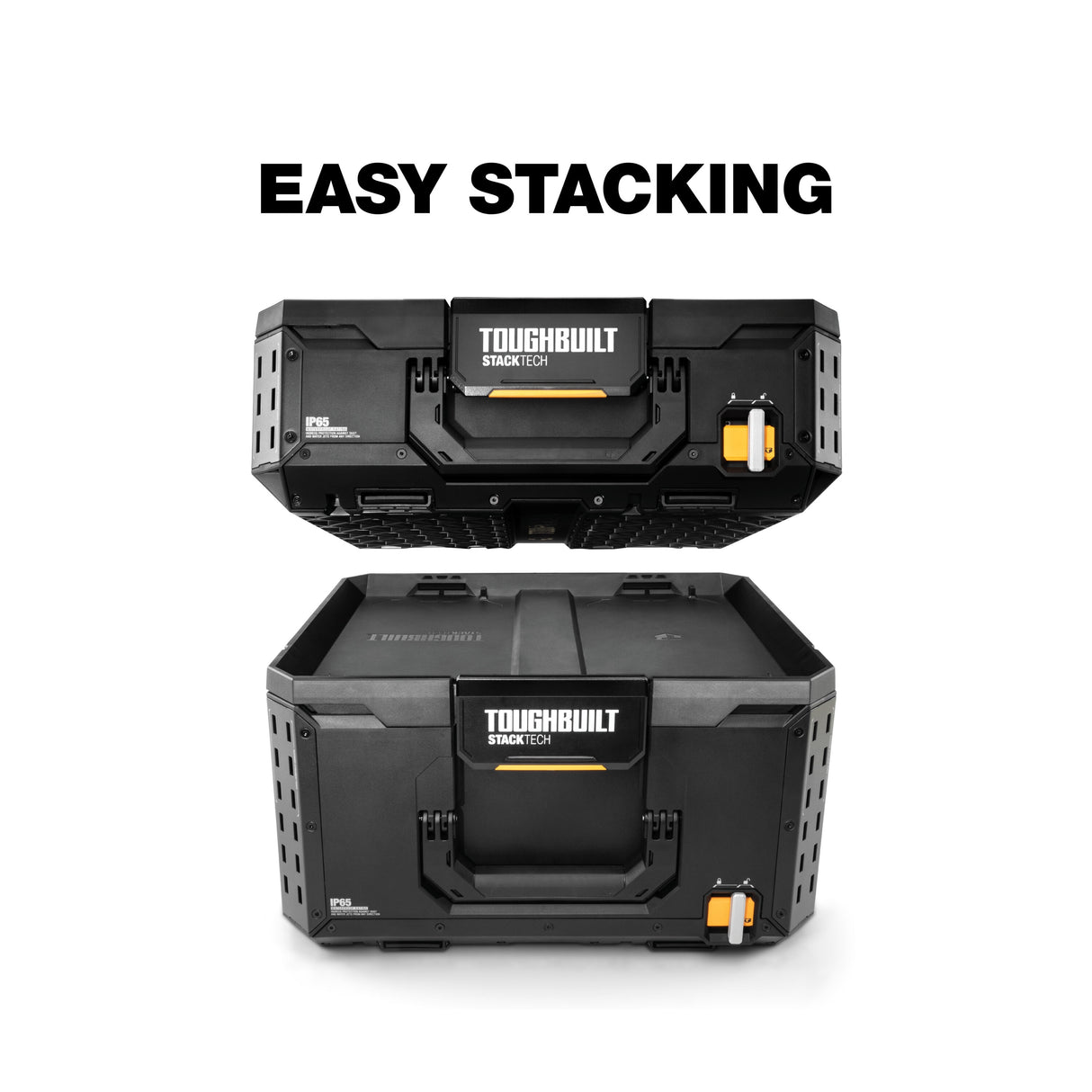 STACKTECH 21-in W x 7.2-in H x 16-in D Black Plastic/Metal Tool Box TB-B1-B-30