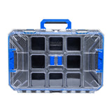 CASESTACK 14-in W x 21-in H x 5.1-in D Black Plastic Tool Box KCSA-FORG1-03