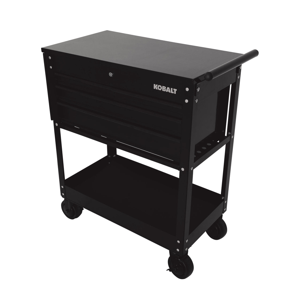 35-in W x 37.5-in H 4-Drawer Steel Rolling Tool Cabinet (Black) 53278