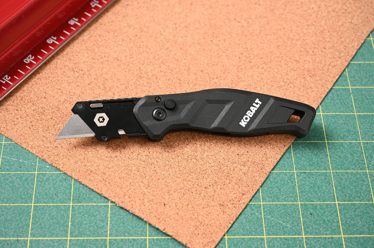 Release 3/4-in 10-Blade Folding Utility Knife with On Tool Blade Storage 56887