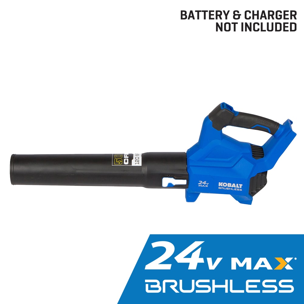 24-volt 500-CFM 120-MPH Battery Handheld Leaf Blower (Battery and Charger Not Included) KHB 2024B-03