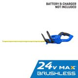 24-volt 24-in Battery Hedge Trimmer (Battery and Charger Not Included) KHT 2424B-03