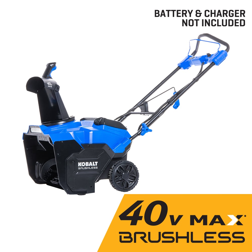 Gen4 40-volt 21-in Single-stage Push Battery Snow Blower (Battery and Charger Not Included) KSB 1040B-03