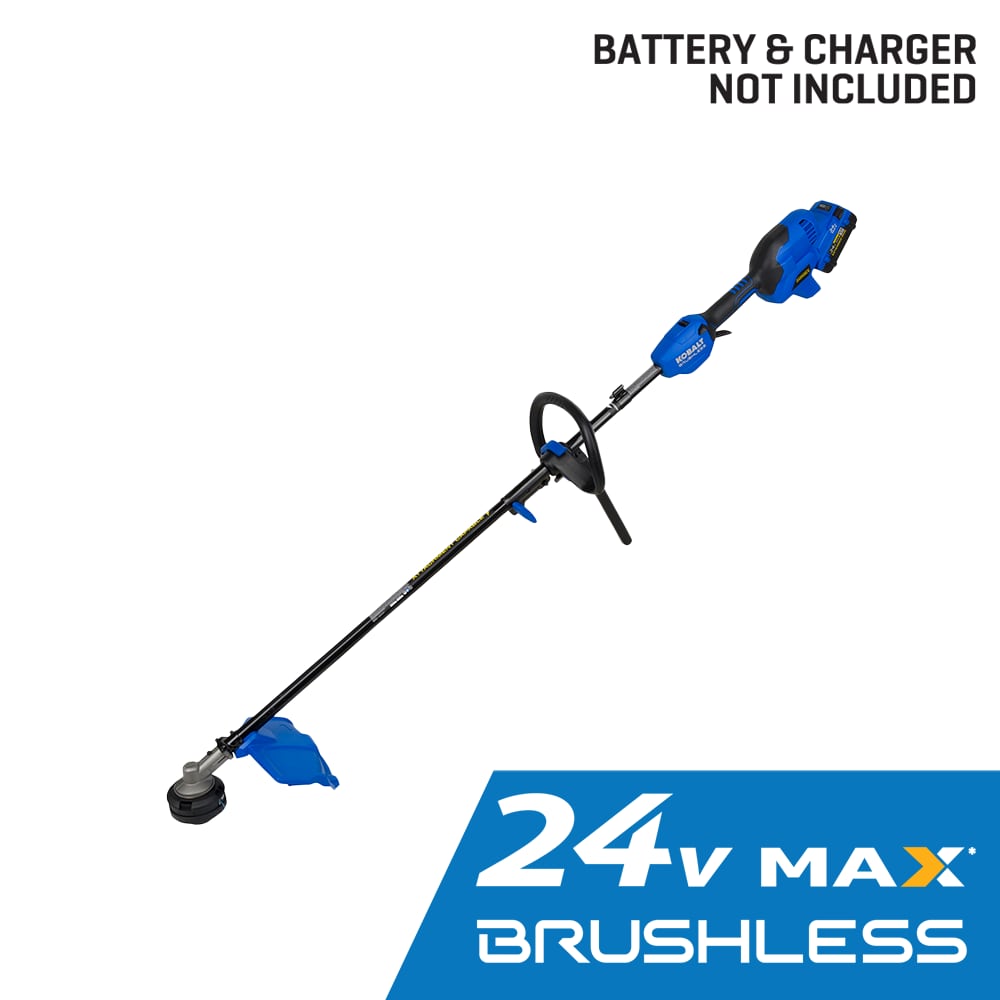 24-volt 15-in Split Shaft Attachment Capable Battery String Trimmer (Battery and Charger Not Included) KMS 1024B-03