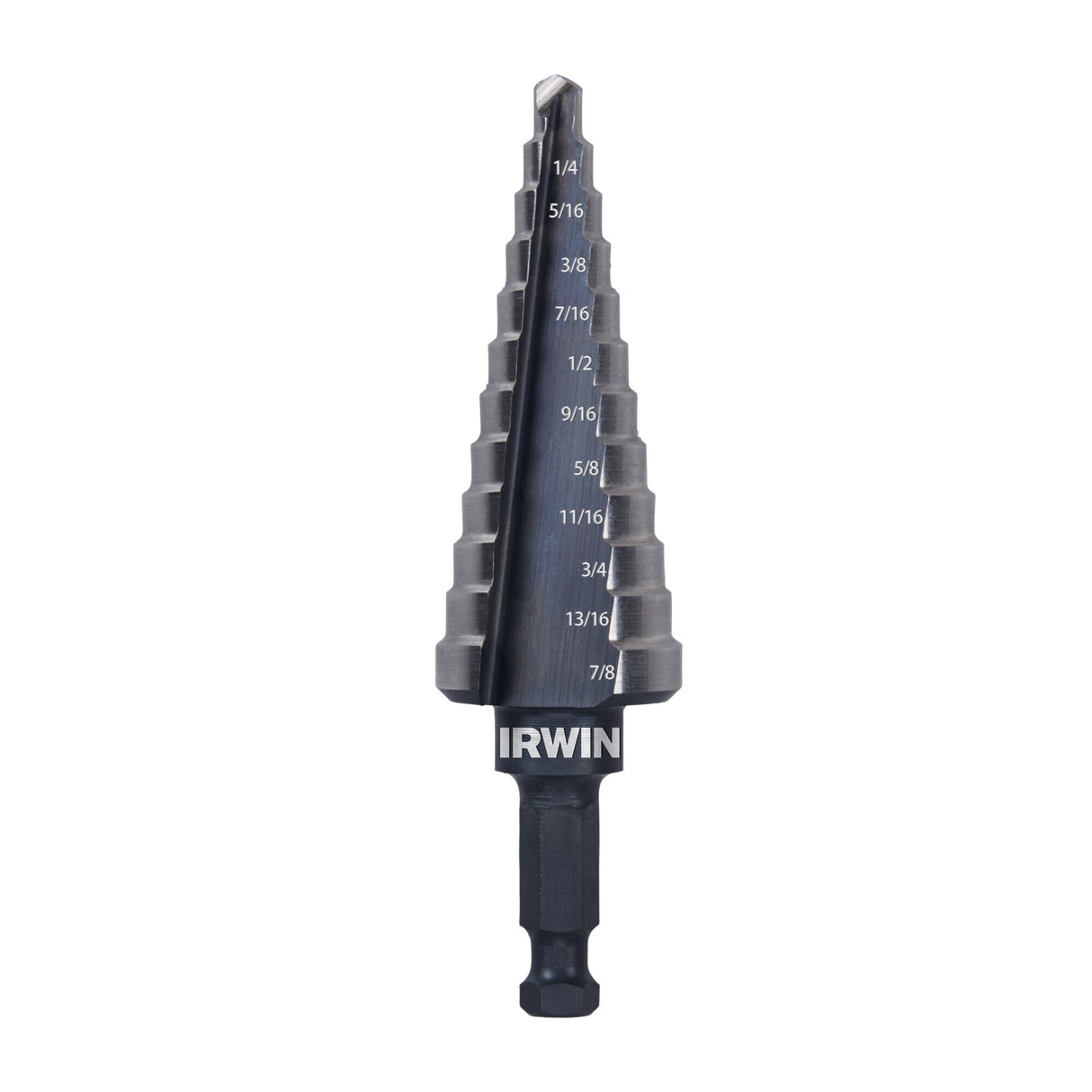 Unibit 1/4-in 12-Step Drill Bit (3/16-in to 7/8-in) IWAS10234DF