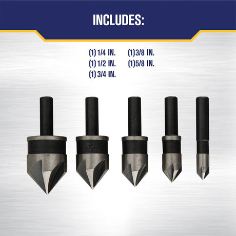 5-Piece Twist Drill Bit 1877791