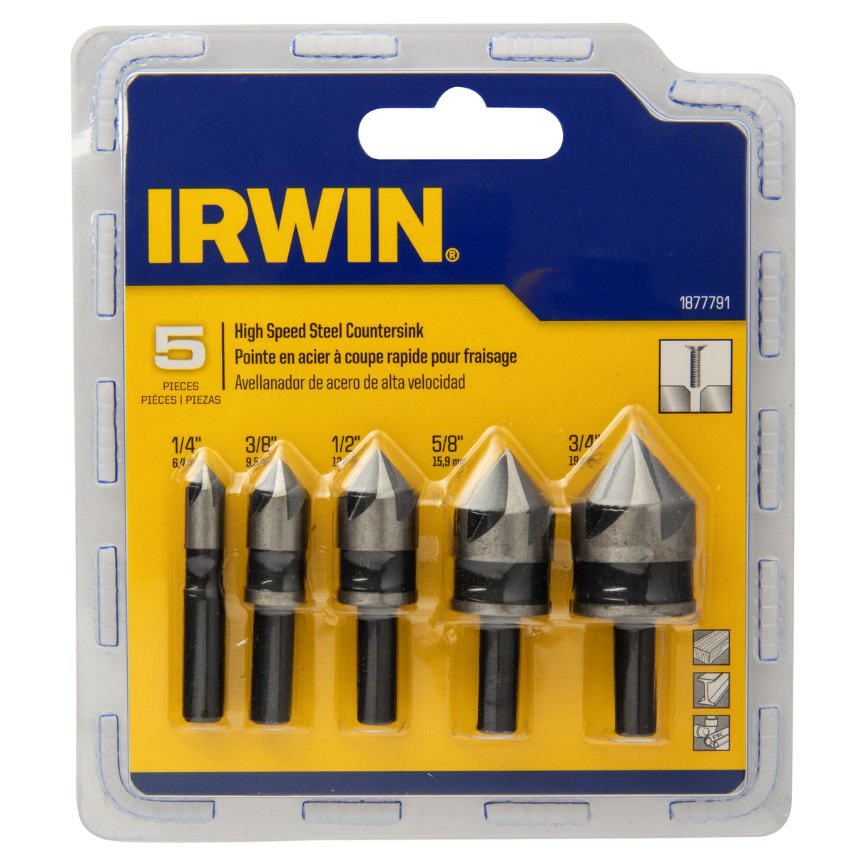 5-Piece Twist Drill Bit 1877791