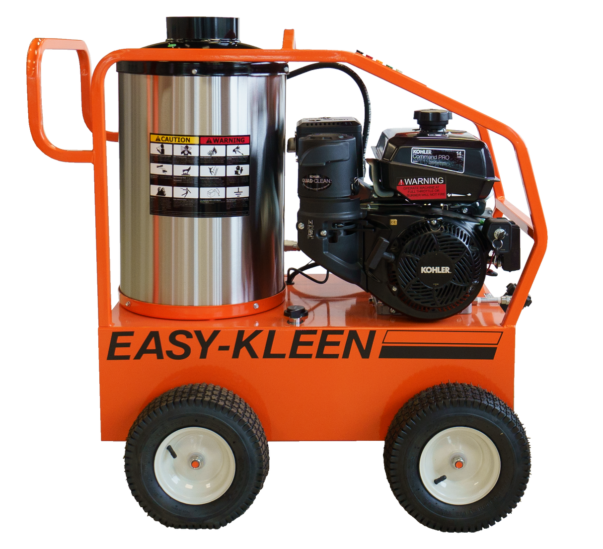 Commercial 4000 PSI 3.5-GPMs Hot Water Gas Pressure Washer with 5 Spray Tips EZO4035GKGP12