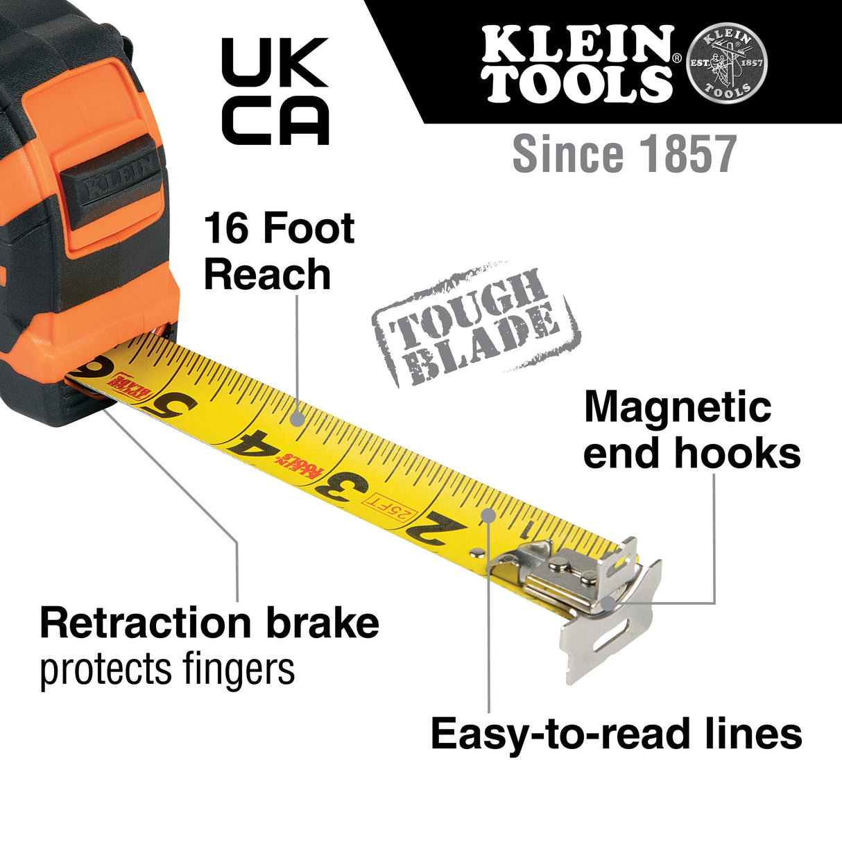 25-ft Magnetic Tape Measure 9225R