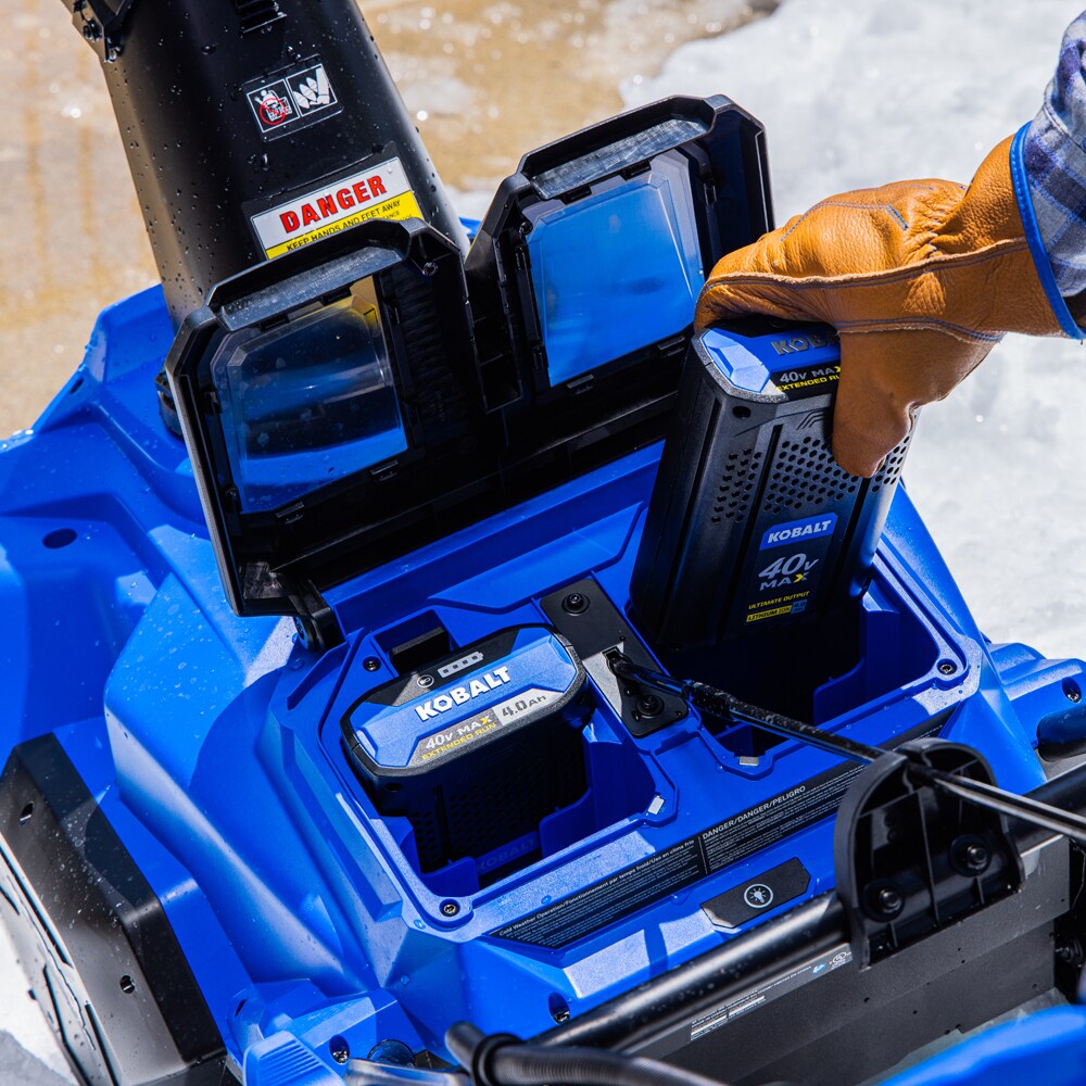 Gen4 40-volt 21-in Single-stage Push Battery Snow Blower (Battery and Charger Not Included) KSB 1040B-03