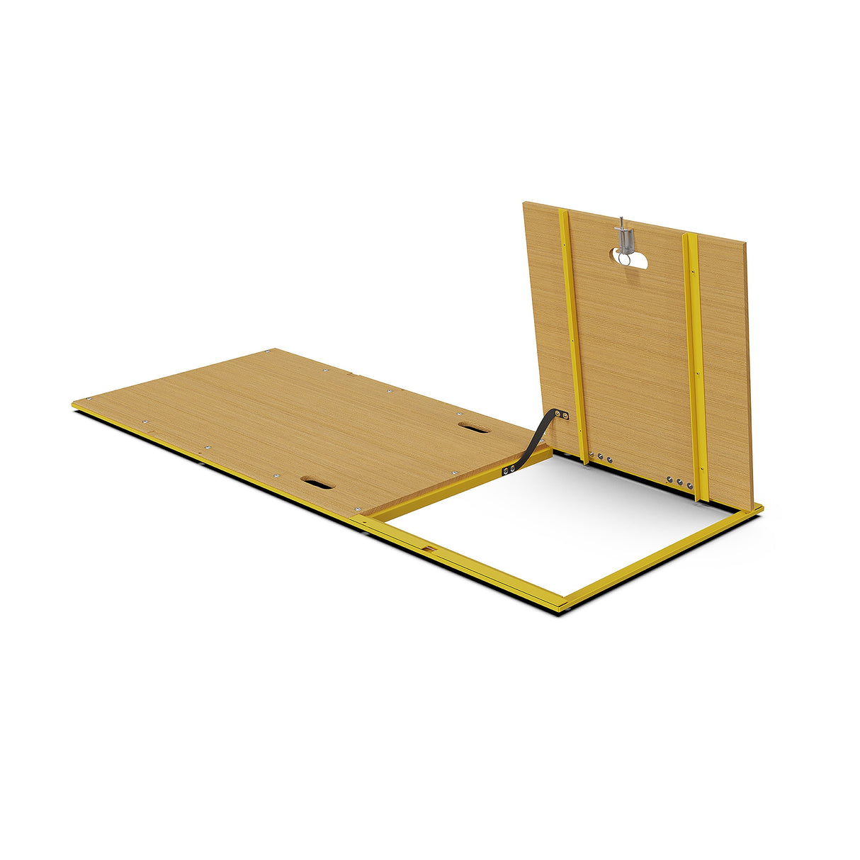 Steel 0.14-ft H Platform with Hatch 1000-lb MF379HATCH