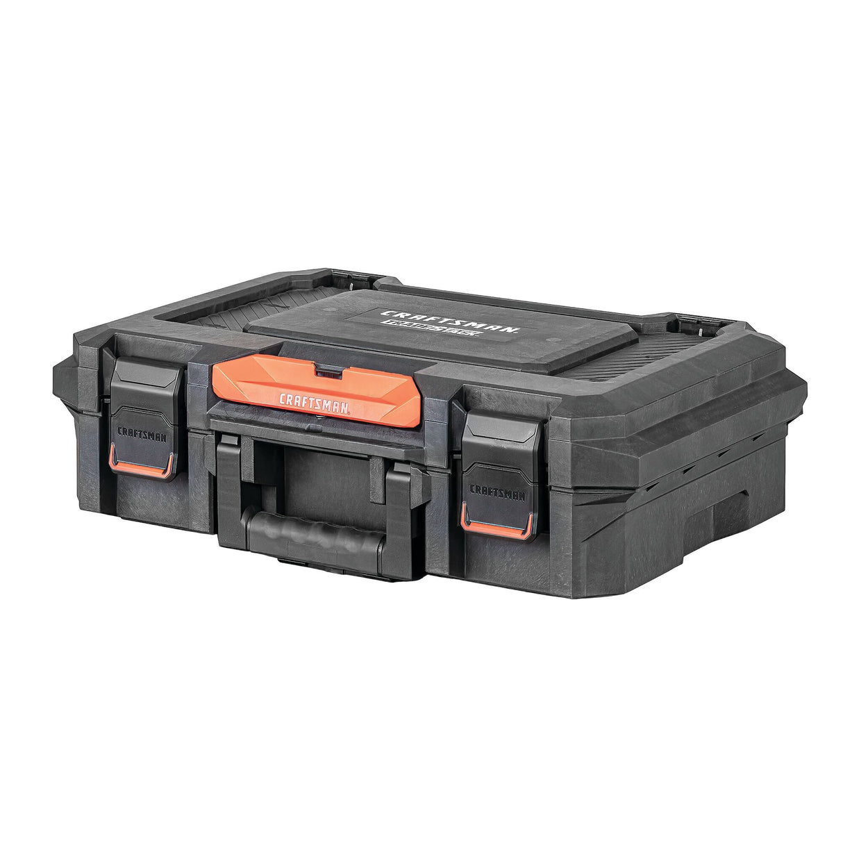 TRADESTACK System 21.625-in W x 6.375-in H x 14.625-in D Black Structural Foam Tool Box CMST21415