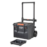 TRADESTACK System 21.625-in W x 12.125-in H x 14.625-in D Black Structural Foam Tool Box CMST21430