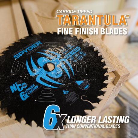 Fine Finish 10-in 60-Tooth Fine Finish Tungsten Carbide-tipped Steel Miter/Table Saw Blade 13012