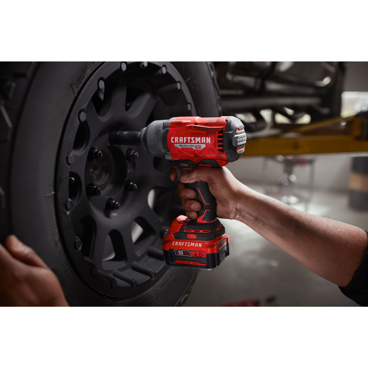 V20 RP 20-volt Max Variable Brushless 1/2-in Drive Cordless Impact Wrench (Battery Included) CMCF940M1