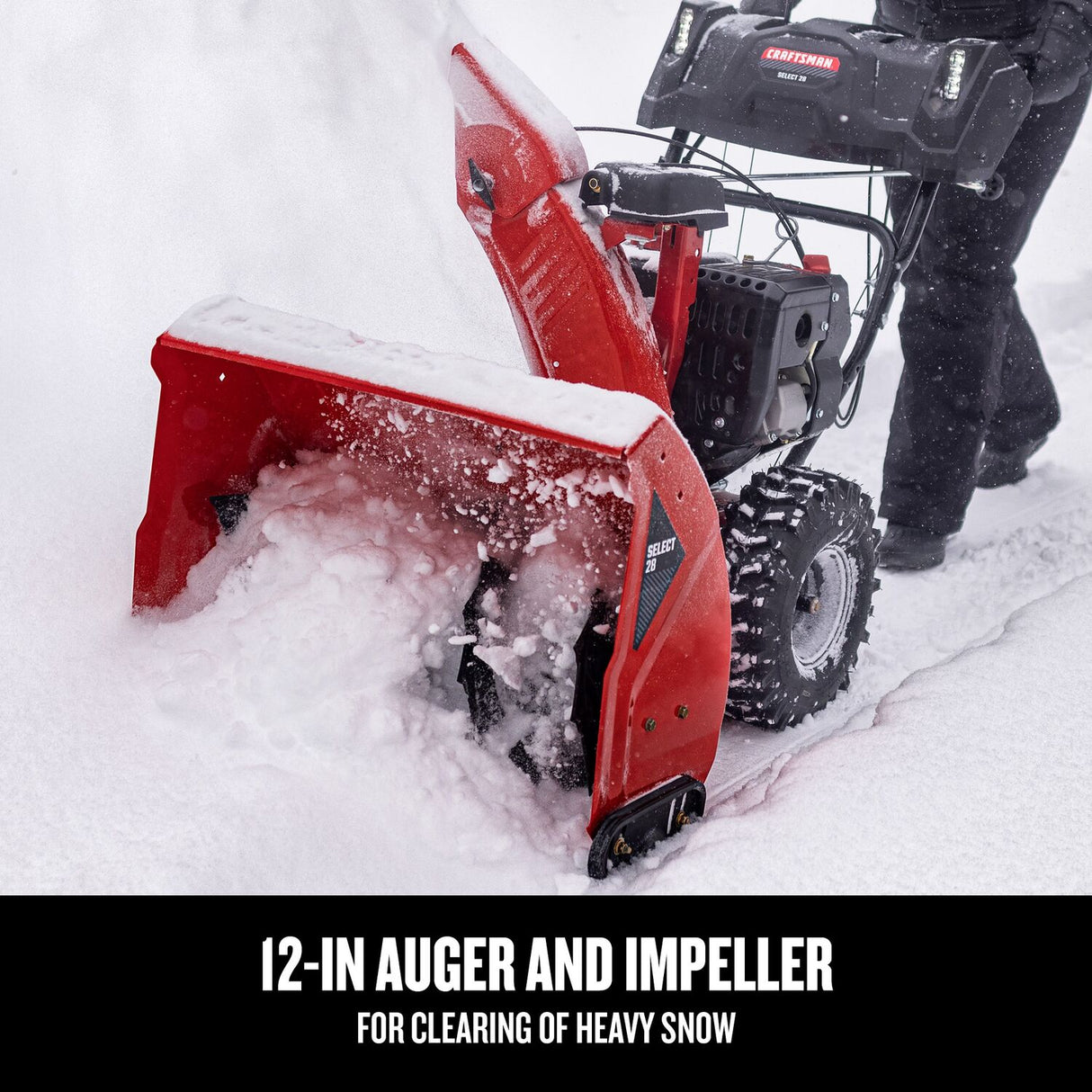 Select 28-in Two-stage Self-propelled Gas Snow Blower CMGB223101