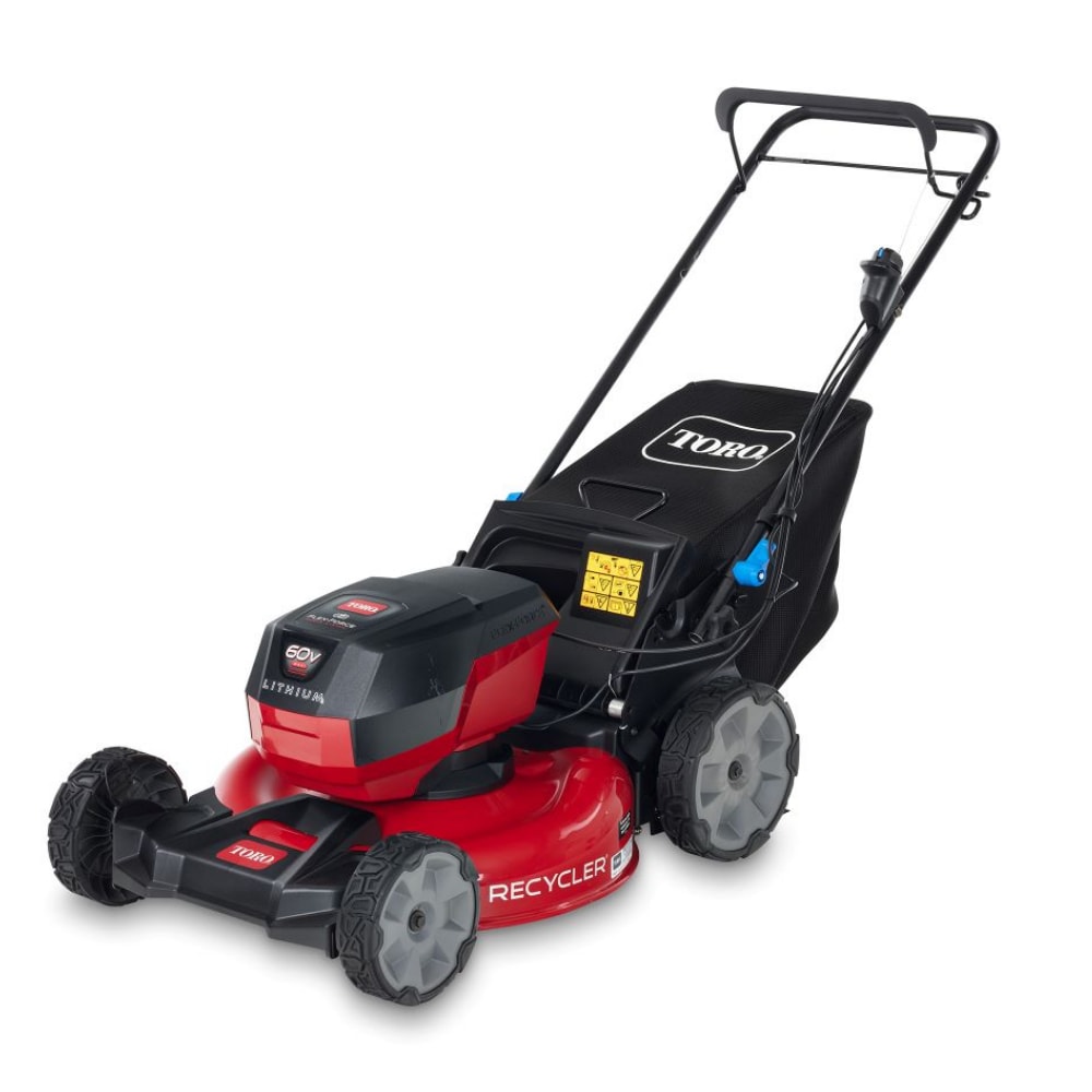 Recycler 60-volt Max 21-in Cordless Self-propelled Lawn Mower 6 Ah (1-Battery and Charger Included) 21327