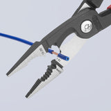 8.35-in Red Multitool Pliers with Crimping, Stripping, Cutting, Bending, Gripping, and Deburring Functions 13 82 8 T BKA