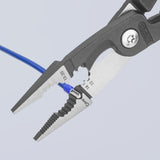 8.35-in Red Multitool Pliers with Crimping, Stripping, Cutting, Bending, Gripping, and Deburring Functions 13 82 8 T BKA